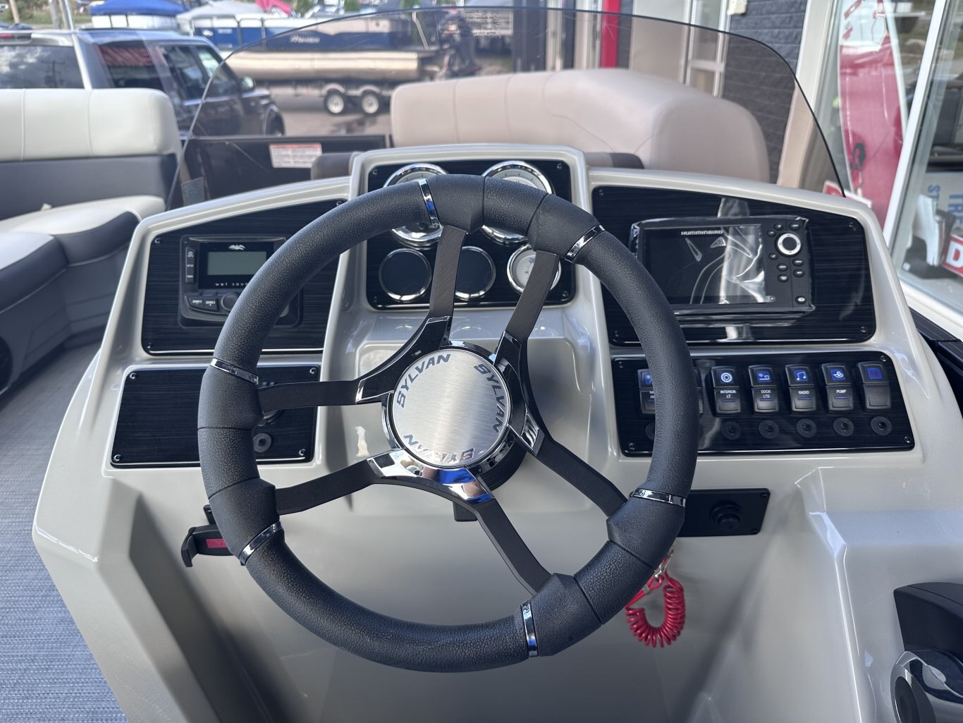 2025 Sylvan Mirage X1 Tri Toon 175HP Yamaha VMAX SHO