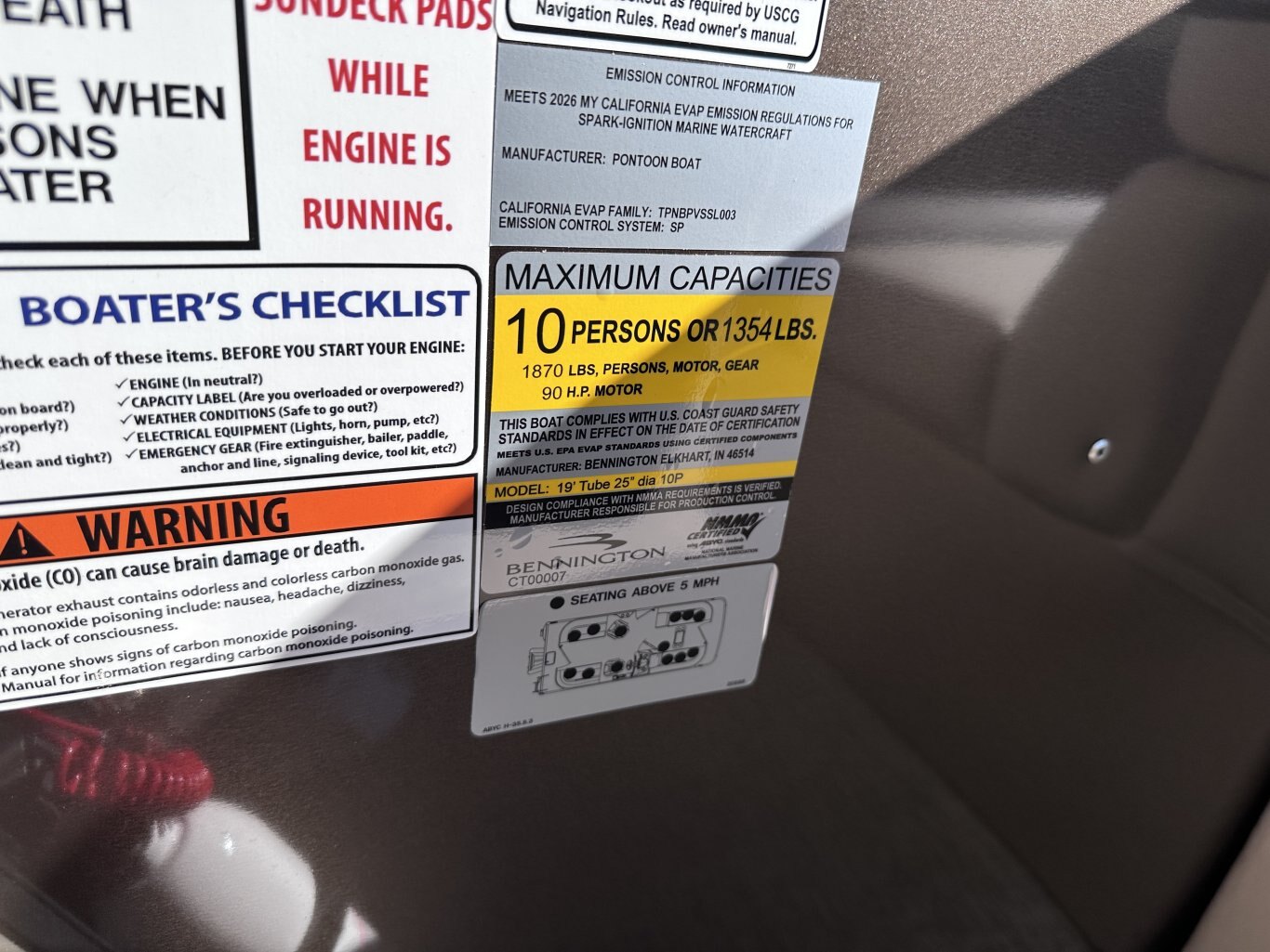 2026 Bennington 20SSR 90HP YAMAHA