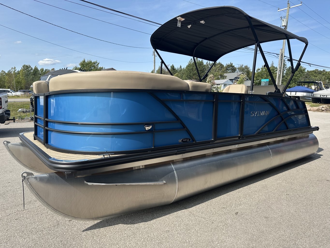 2026 SYLVAN MIRAGE 820 CLZ DH 90HP YAMAHA VMAX SHO