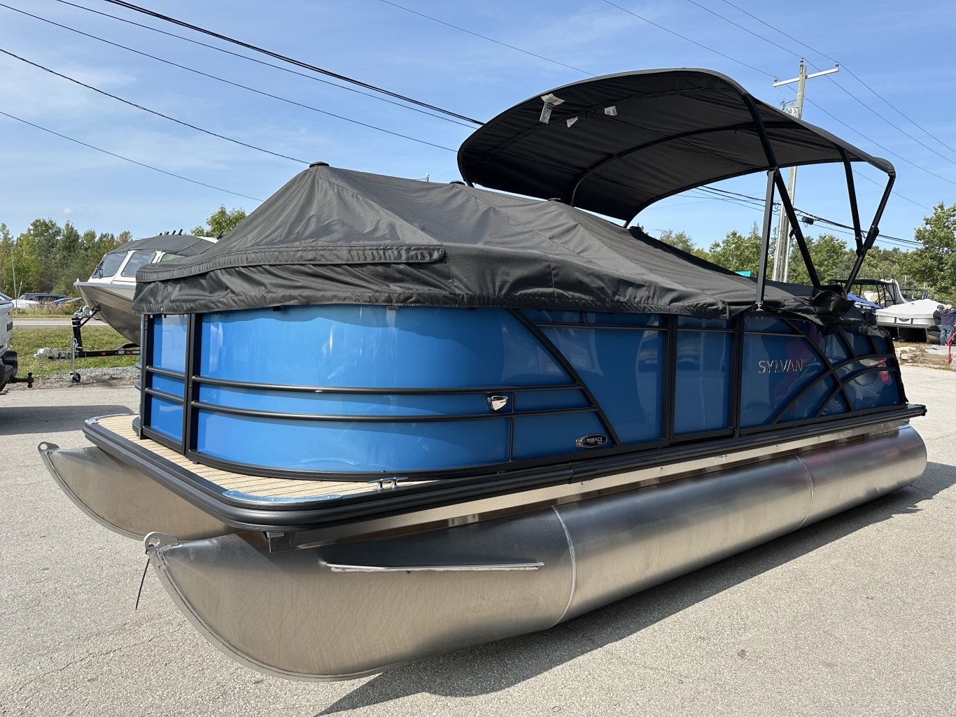 2026 SYLVAN MIRAGE 820 CLZ DH 90HP YAMAHA VMAX SHO