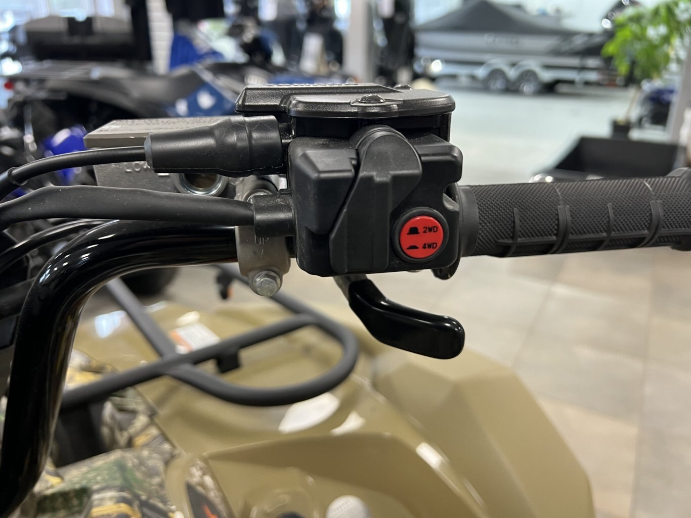 2025 Yamaha Kodiak 450 EPS Fall Beige with Realtree Edge