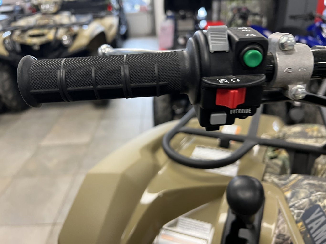 2025 Yamaha Kodiak 450 EPS Fall Beige with Realtree Edge