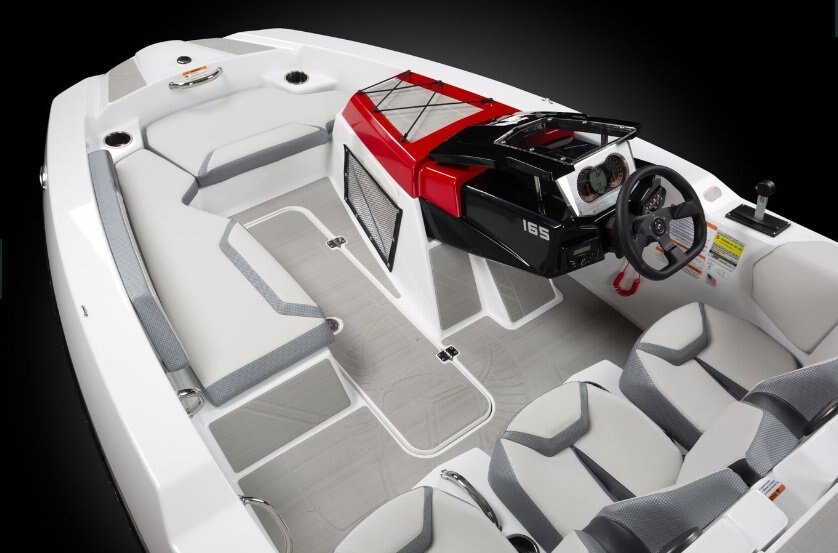 2026 Scarab 165 SE CRIMSON RED