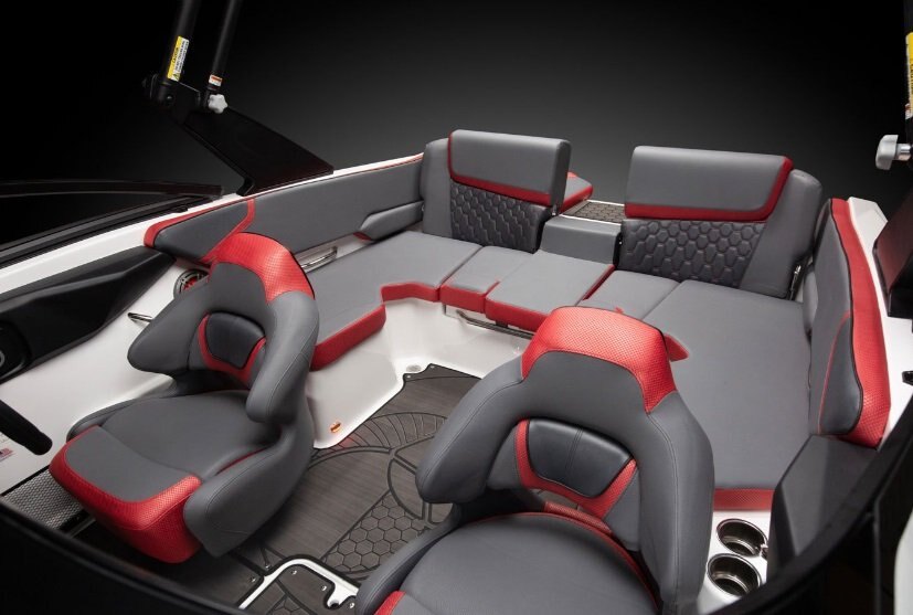 2026 Scarab 195 LX Black/Afterburner Orange