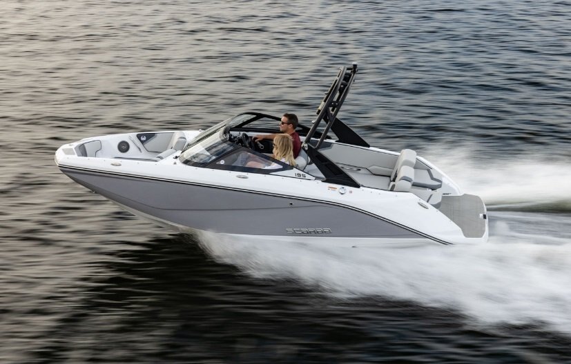 2026 Scarab 195 SE Pearl Gray