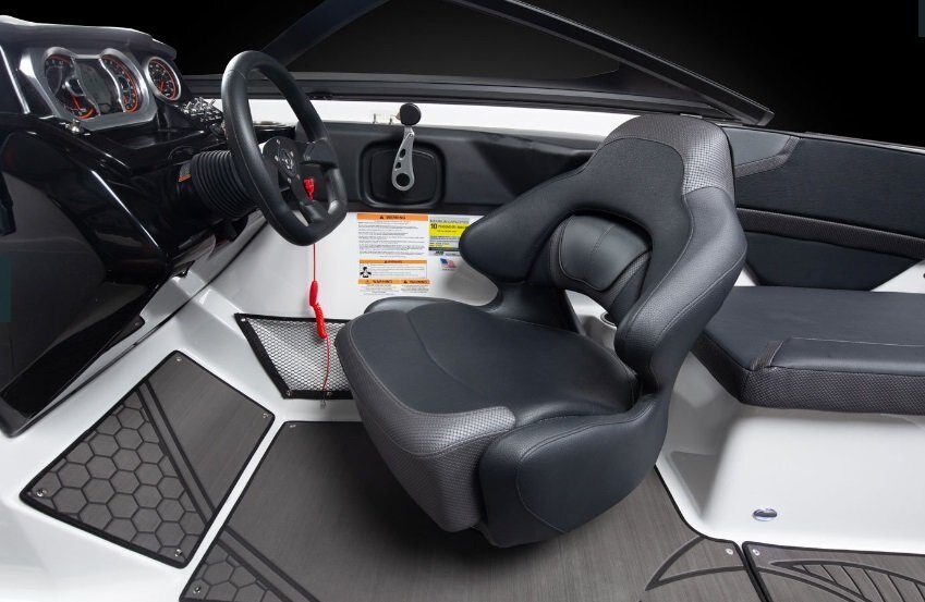 2026 Scarab 215 LX WAKE Black/Pearl Gray