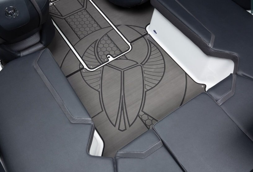 2026 Scarab 215 LX Black/Afterburner Orange