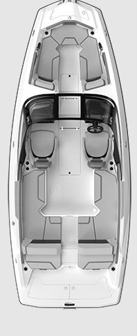 2026 Scarab 215 SE Pearl Gray