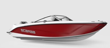 2026 Scarab 195 SE Crimson Red