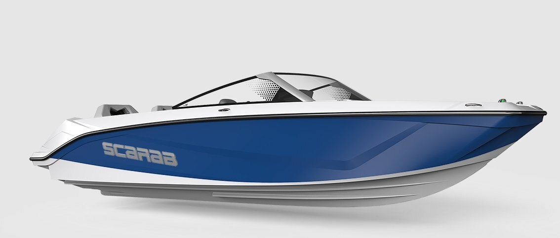 2026 Scarab 235 SE Denim Blue