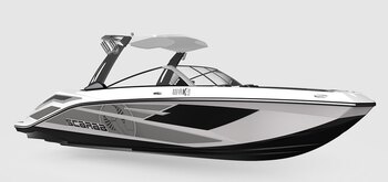 2026 Scarab 215 LX WAKE Black/Pearl Gray