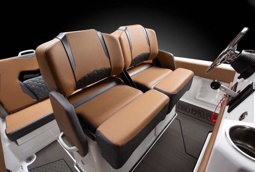 2026 Scarab 235 Open LX Black/Pearl Gray