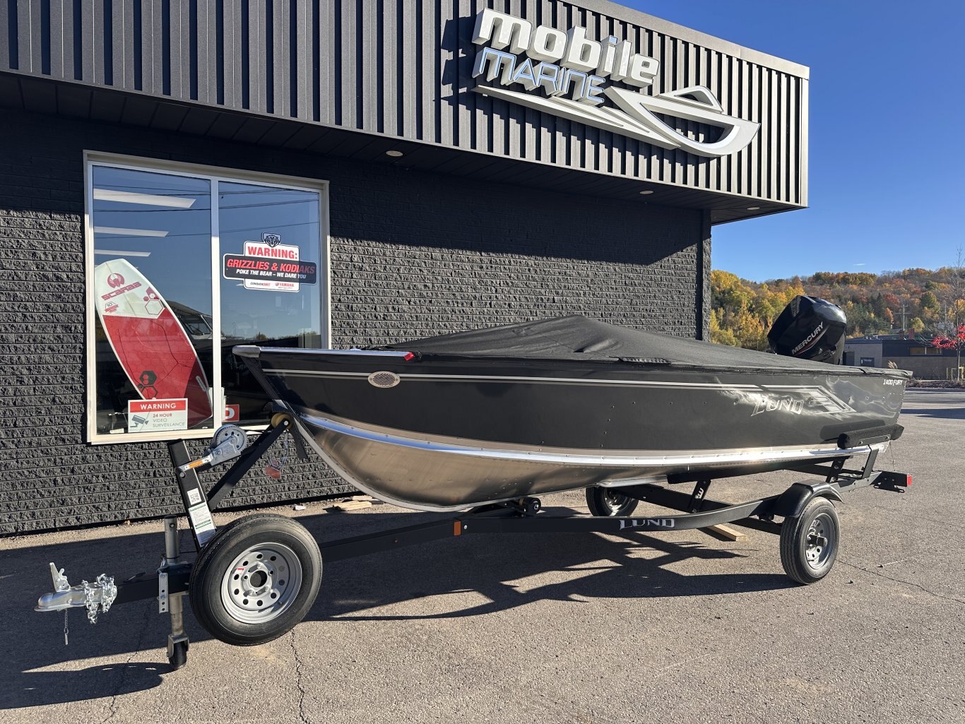 2026 Lund 1400 Fury SS MERCURY 30HP