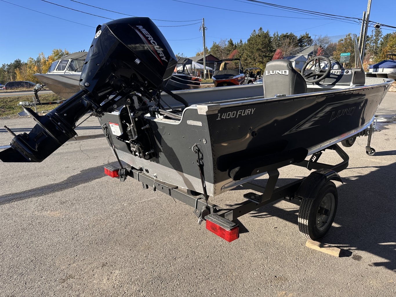 2026 Lund 1400 Fury SS MERCURY 30HP