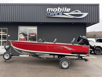 2026 LUND 1600 FURY TILLER MERCURY 40HP