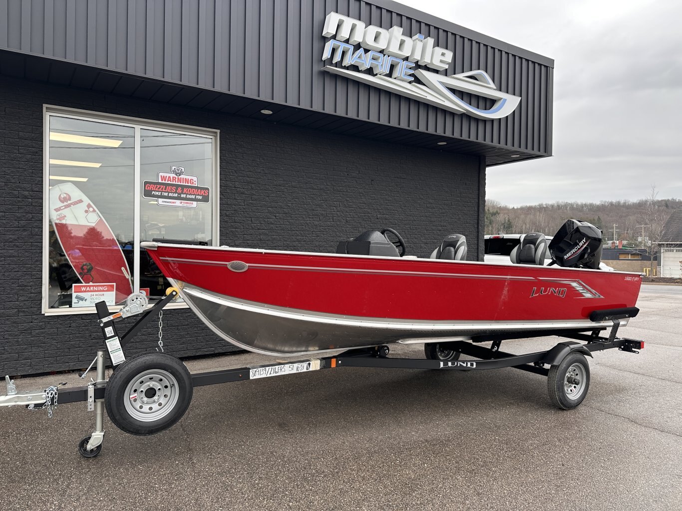 2026 Lund 1600 Fury SS MERCURY 30ELPT