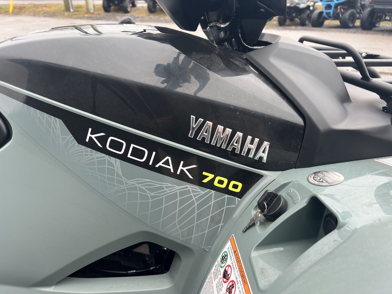 2026 Yamaha Kodiak 700 EPS XT R Moss Grey/Tactical Black