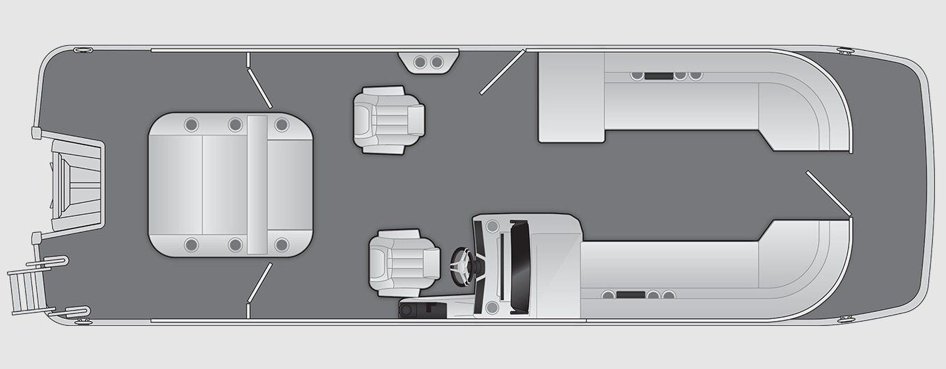 2026 Bennington M Line 26 M Center Swingback