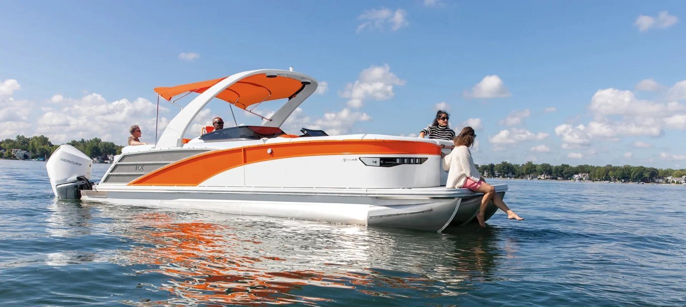 2026 Bennington RX Sport Line 25 RX Fastback Quad Bench