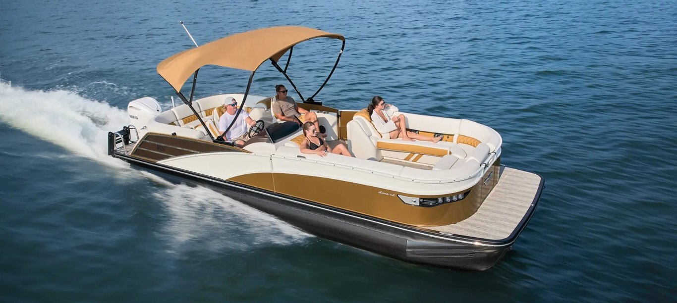 2026 Bennington RX Sport Line 27 RX Fastback Quad Bench