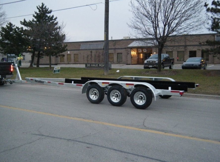 2026 Excalibur 12,000 lb Tri Axle Boat Trailer 