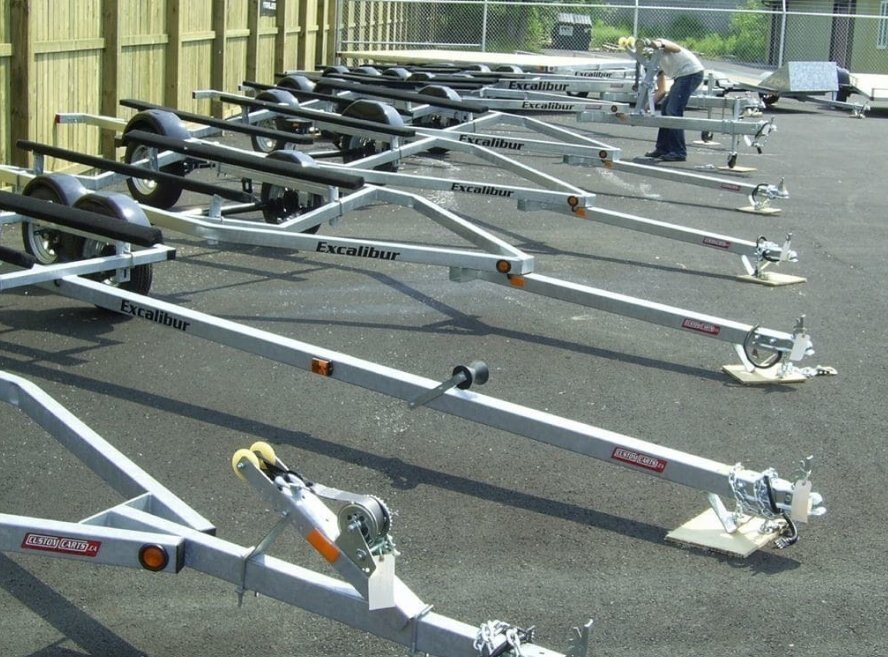 2026 Excalibur 2200lb Single Axle Boat Trailer 