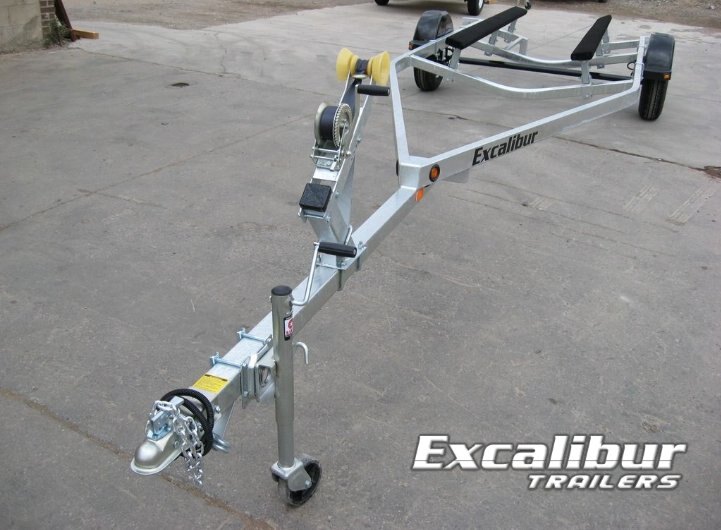 2026 Excalibur 2800lb Single Axle Ski Boat Trailer 
