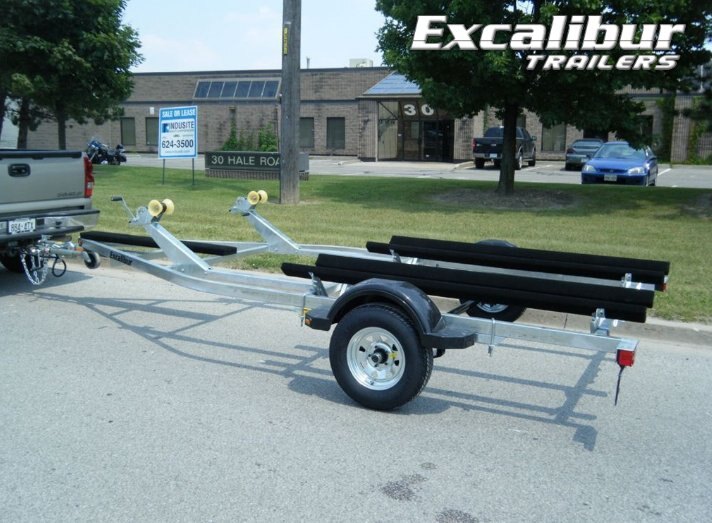 2026 Excalibur Double PWC Trailer Galvanized 