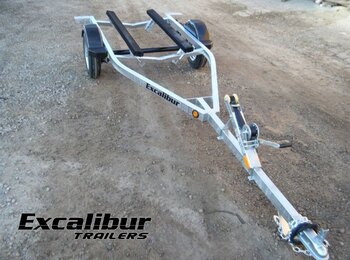 2026 Excalibur Double PWC Trailer Galvanized 