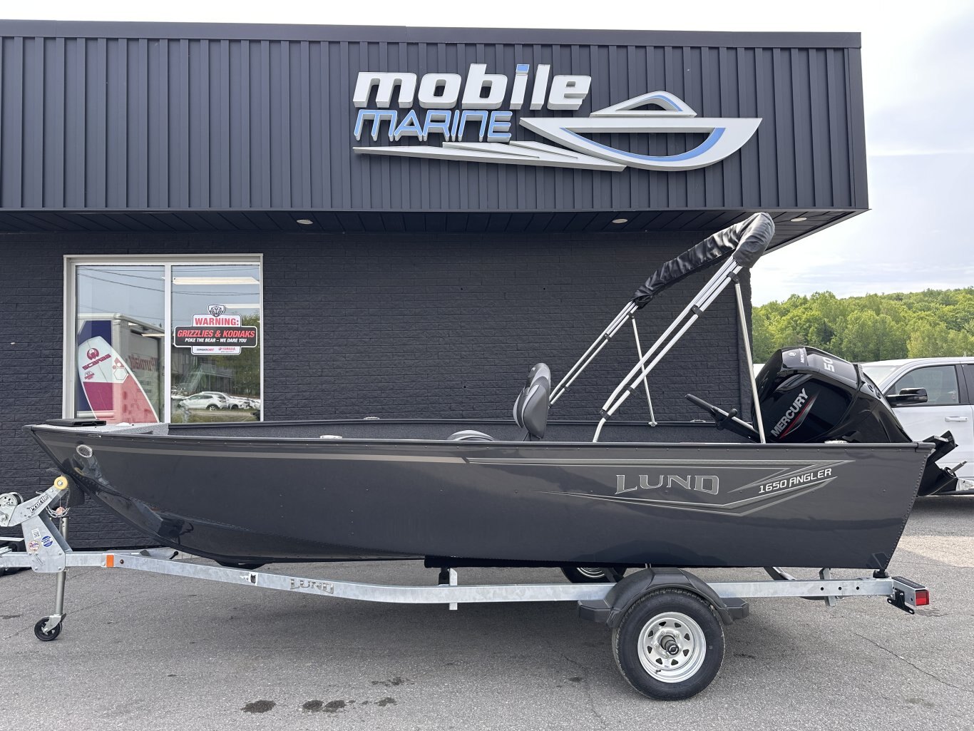 2026 Lund 1650 Angler Tiller MERCURY 50ELHPT