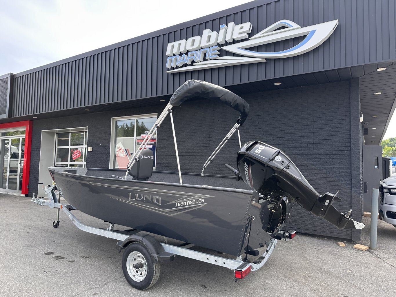 2026 Lund 1650 Angler Tiller MERCURY 50ELHPT