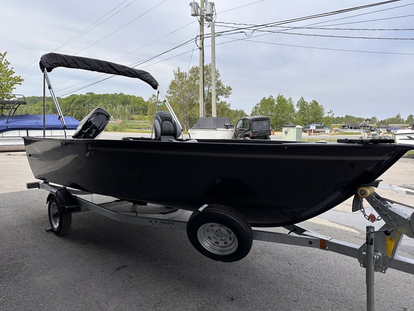 2026 Lund 1650 Angler Tiller MERCURY 50ELHPT