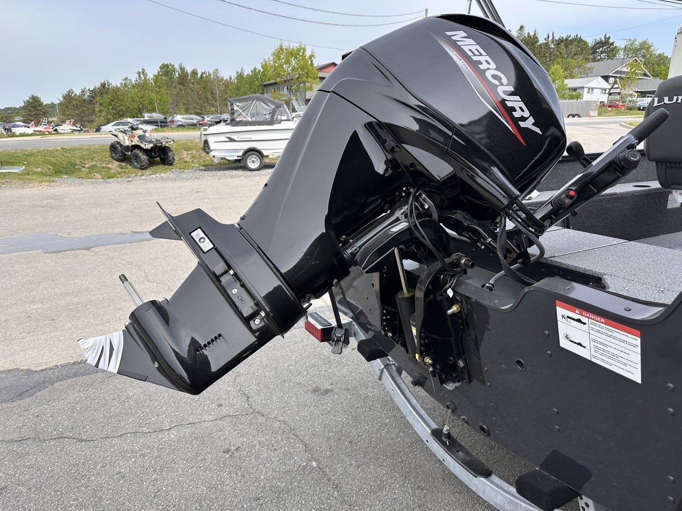 2026 Lund 1650 Angler Tiller MERCURY 50ELHPT