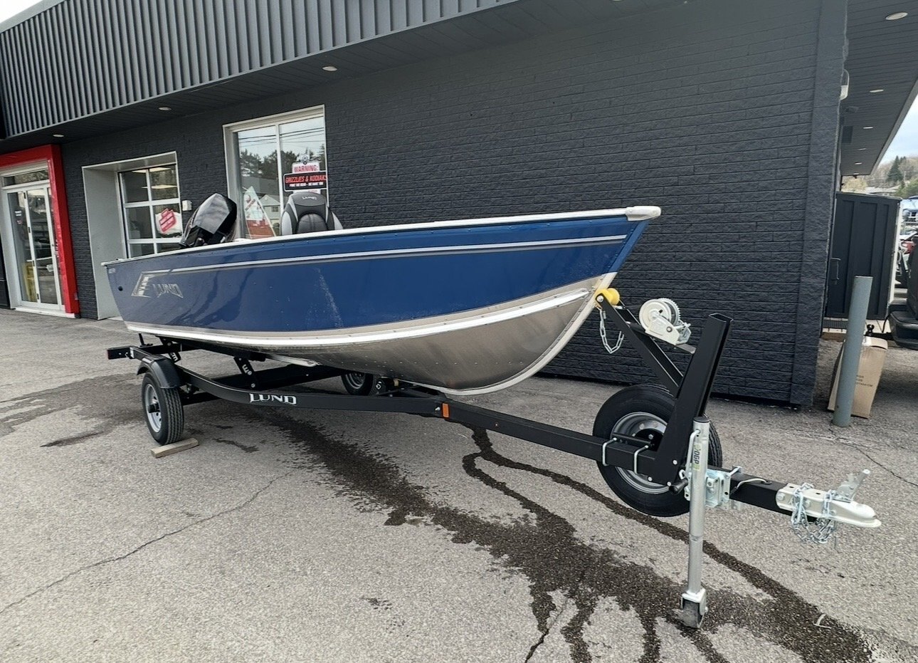 2025 Lund 1400 Fury Tiller Mercury 30HP