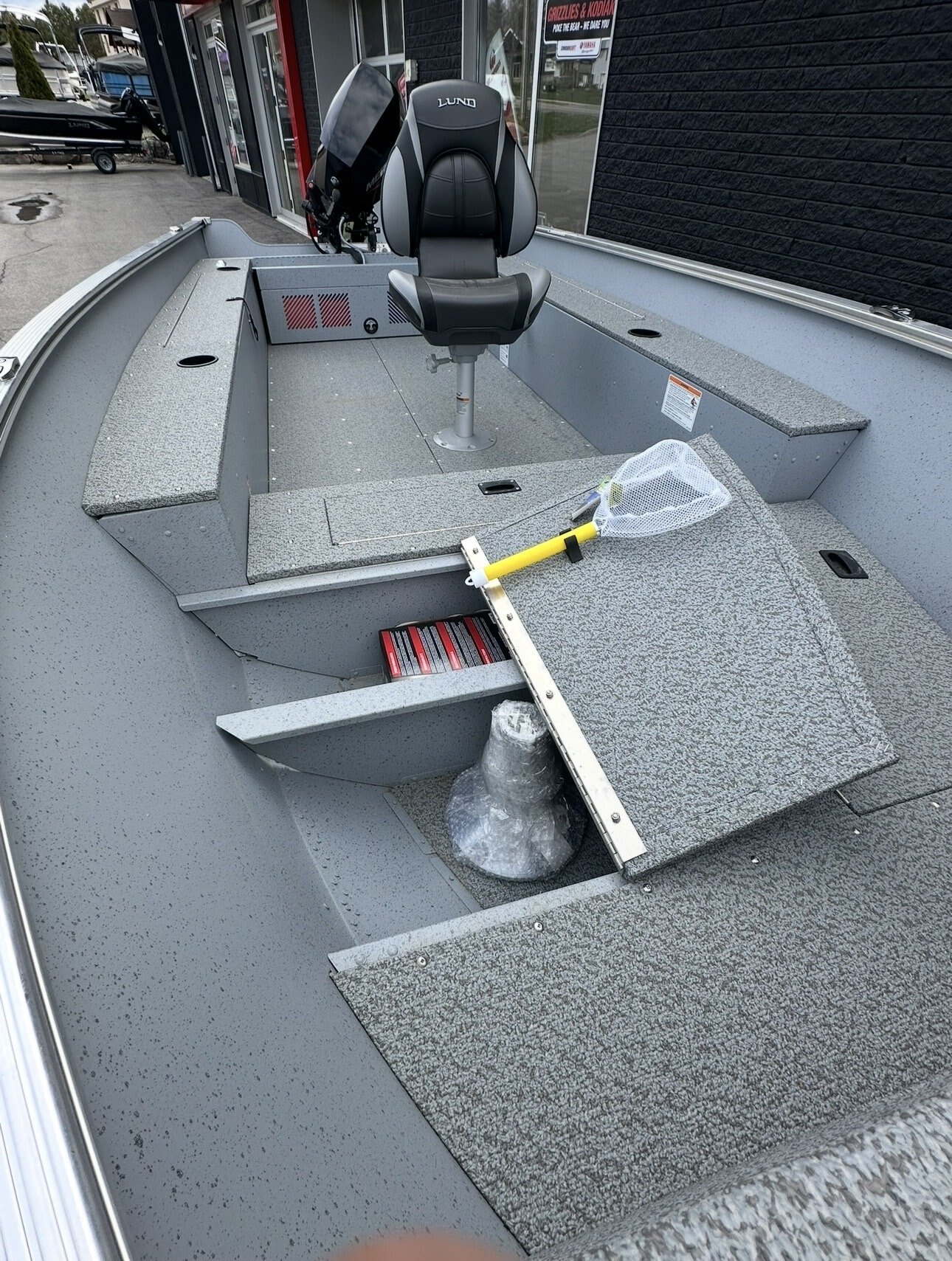 2025 Lund 1400 Fury Tiller Mercury 30HP
