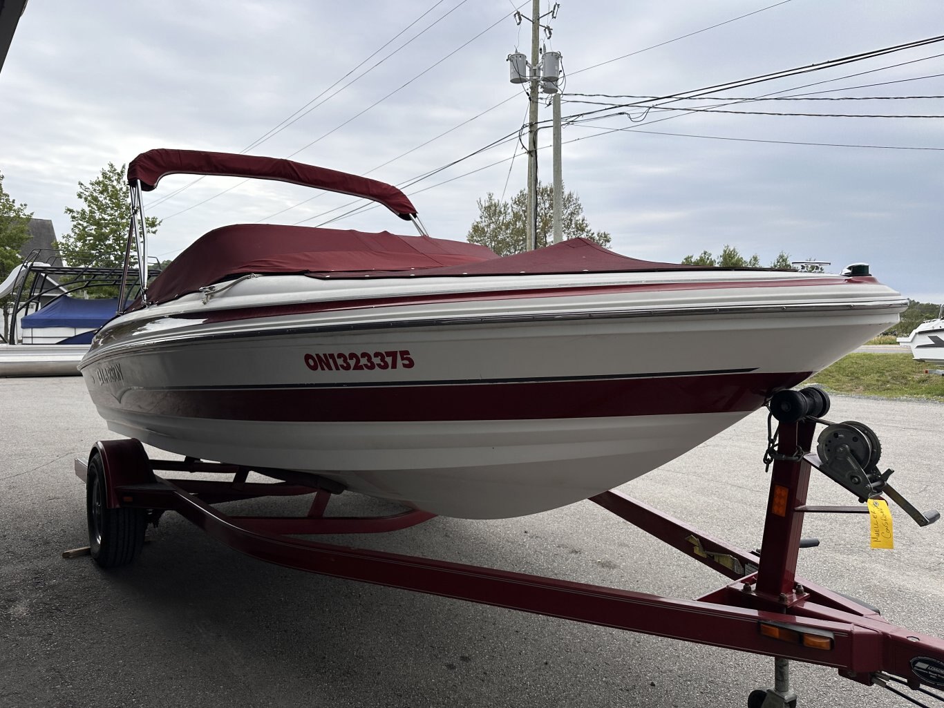 2008 Larson 18 SEI w/ 4.3L TKS Mercruiser Engine 259hrs and Trailer Incl