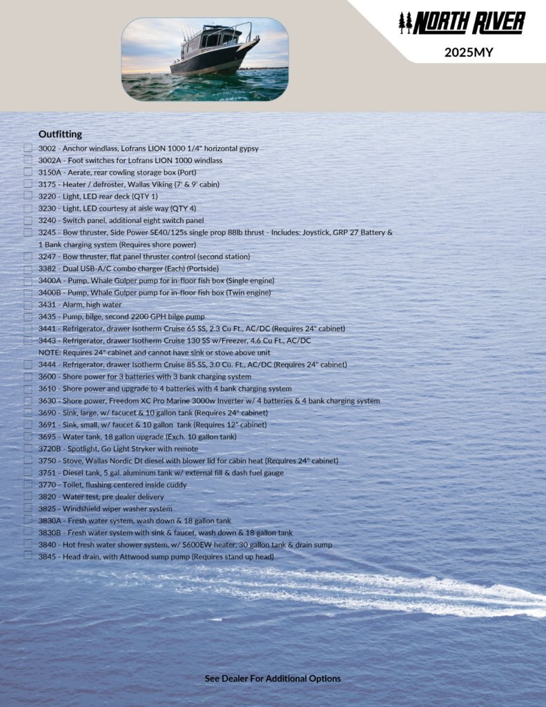 2025 North River SEAHAWK OFFSHORE S SERIES