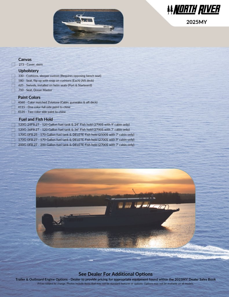 2025 North River SEAHAWK OFFSHORE S SERIES