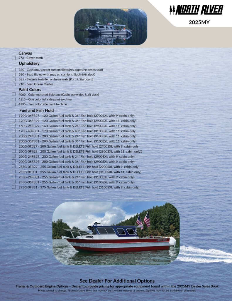 2025 North River SEAHAWK OFFSHORE SXL SERIES