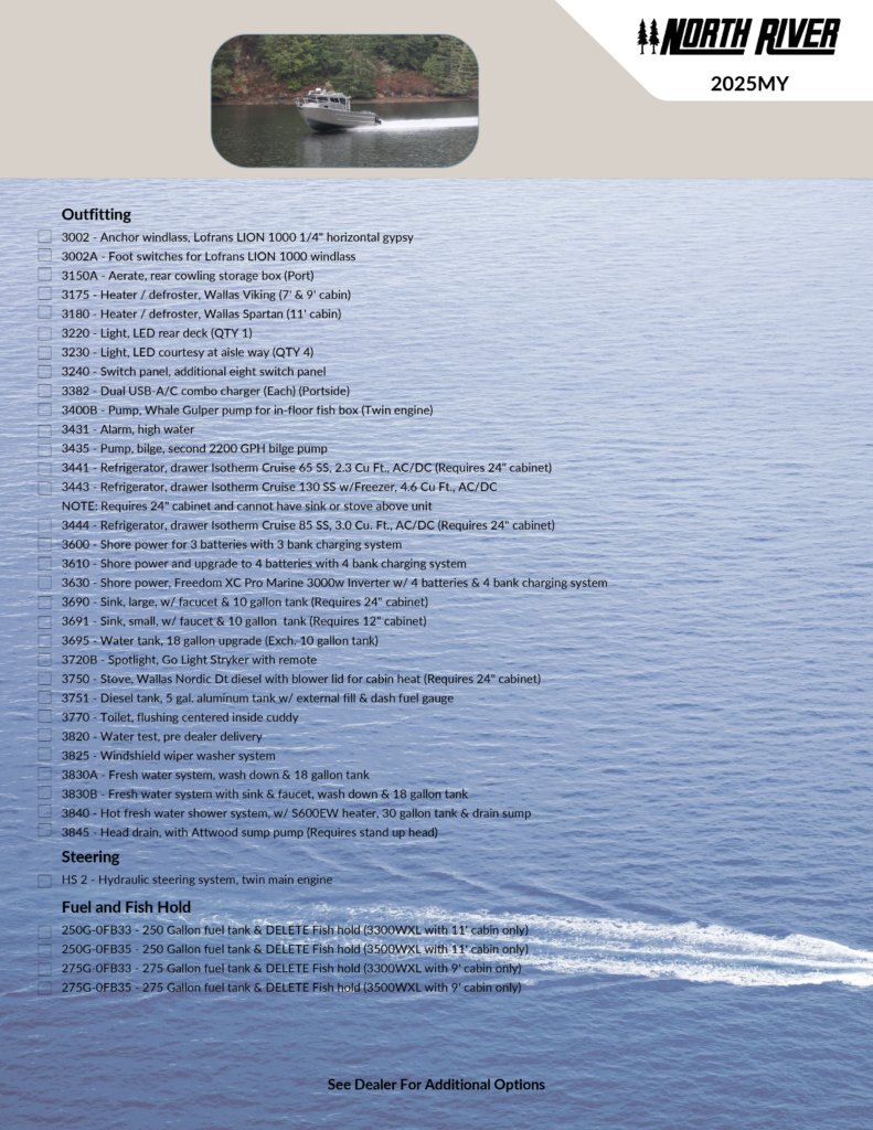 2025 North River SEAHAWK OFFSHORE WXL SERIES