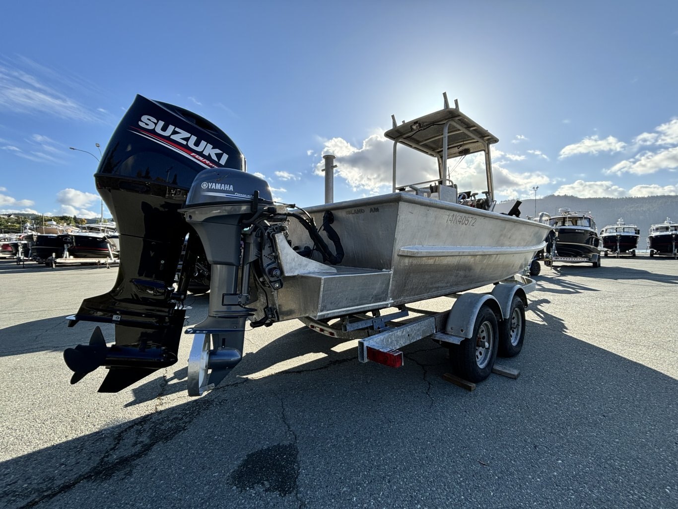 2004 21 Custom Aluminum Sport Fisher