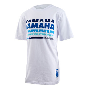 Yamaha Short Sleeve Repeat T shirt by Troy Lee® Double Extra Large white