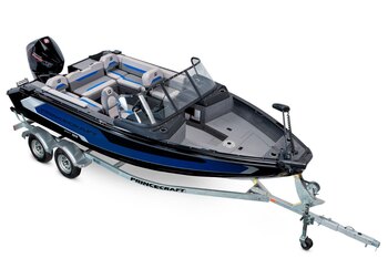 2025 Princecraft Sport 175 Anthracite grey (blue accent)