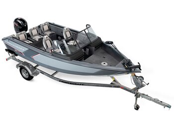 2025 Princecraft Sport 175 Anthracite grey (blue accent)