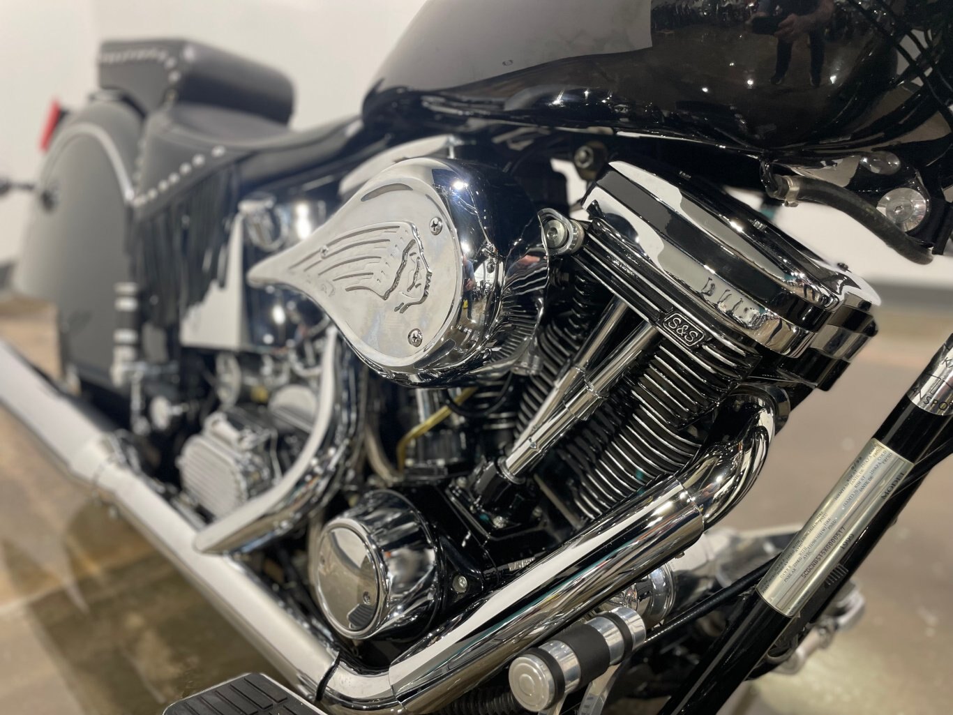 COLLECTORS ALERT 1999 Indian Chief #517 of 1100