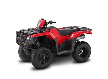 2026 Honda Rancher TRX420 Manual Shift Hero Red