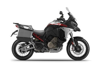2024 Ducati Multistrada V4 Rally Brushed Aluminum & Matte Black