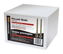 Kinedyne 16' Pre Cut Chain with Hooks
