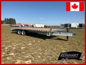 2026 Canada Trailers 8.5x25 10.5 Ton Deckover Equipment Trailer