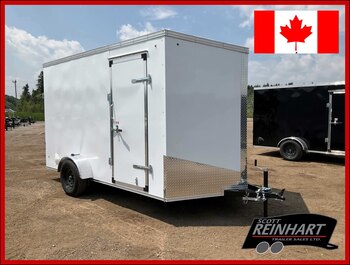 2025 XCel Trailers 7x12 Plus V Nose All Aluminum Cargo Trailer